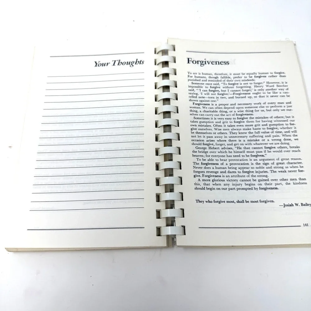 A Treasury of Business beAttitudes William R Beattie‎ 1982 Spiral Journal Book